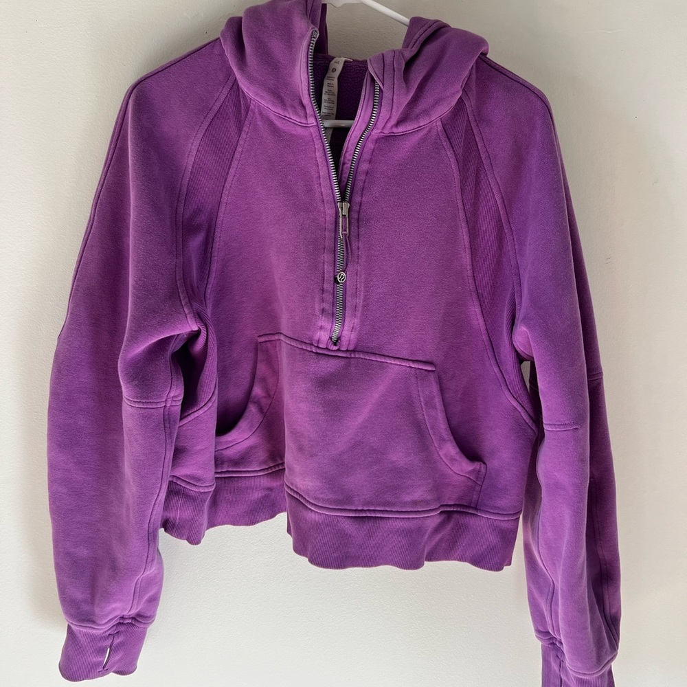 Lululemon Scuba oversized quarter zip sweatshirt